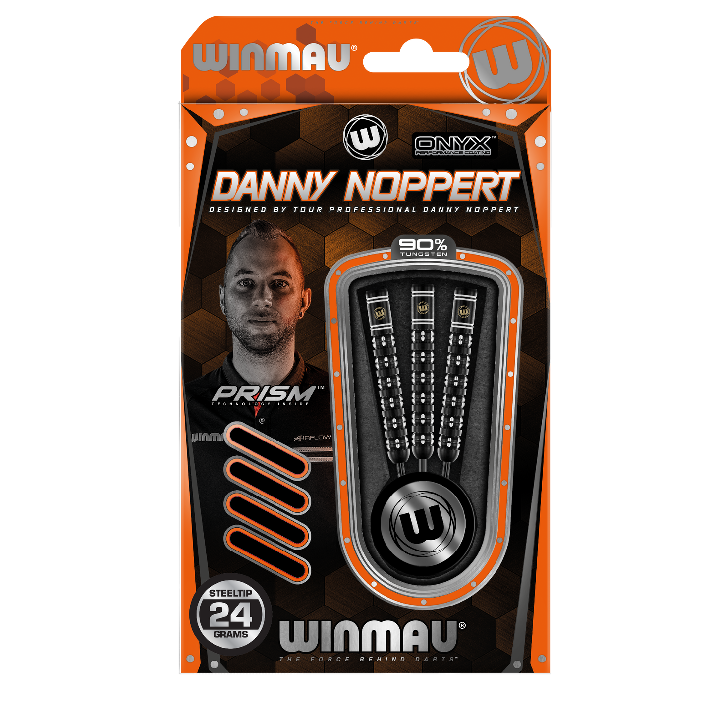 Winmau Danny Noppert Freeze Edition Steel Tip Dart Set image 1