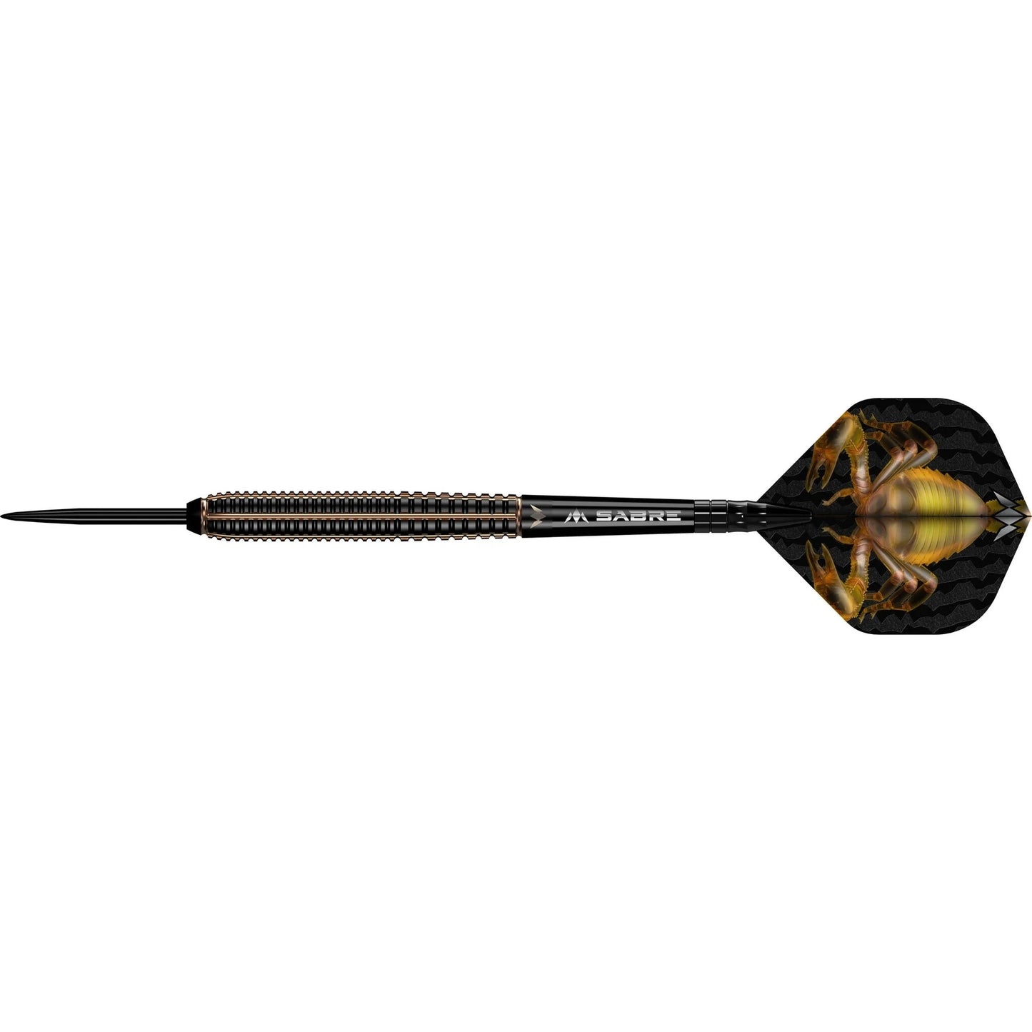 Mission Scorpion Black & Gold Electro Plated 90% Tungsten Steel Tip Dart Set image 2