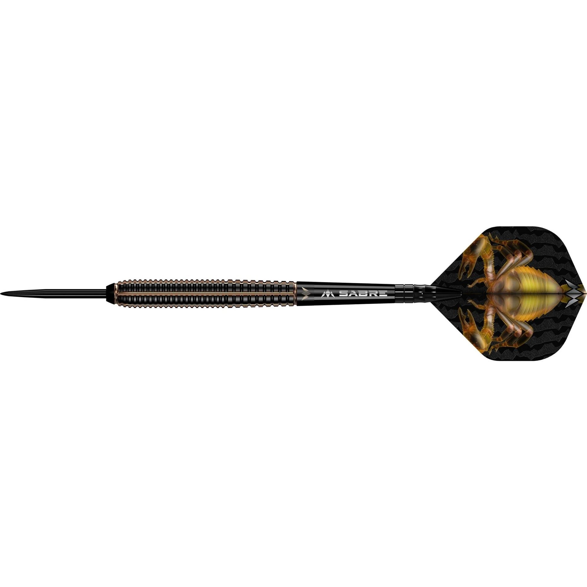Mission Scorpion Black & Gold Electro Plated 90% Tungsten Steel Tip Dart Set image 2