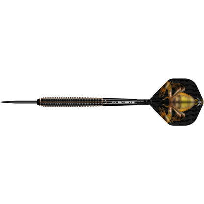 Mission Scorpion Black & Gold Electro Plated 90% Tungsten Steel Tip Dart Set image 2