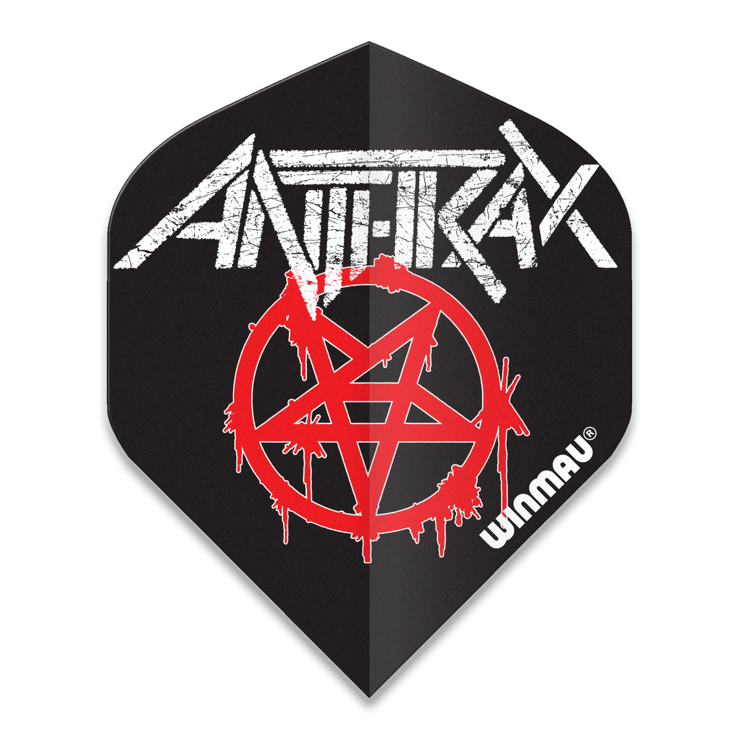 Winmau Rock Legends Anthrax Logo Dart Flights