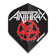 Winmau Rock Legends Anthrax Logo Dart Flights