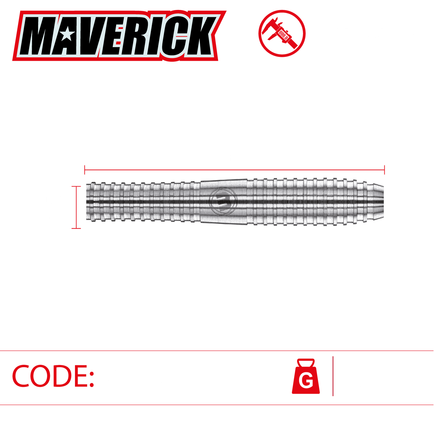 Winmau Maverick Steel Tip Dart Set image 3