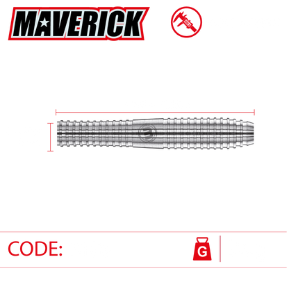 Winmau Maverick Steel Tip Dart Set image 3