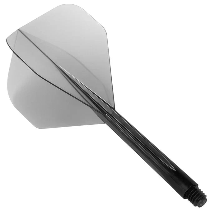 Condor Zero Stress Clear Black Standard Dart Flights