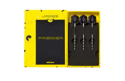 Unicorn James Wade Premier Steel Tip Dart Set 2022 Edition (90% Tungsten) image 1