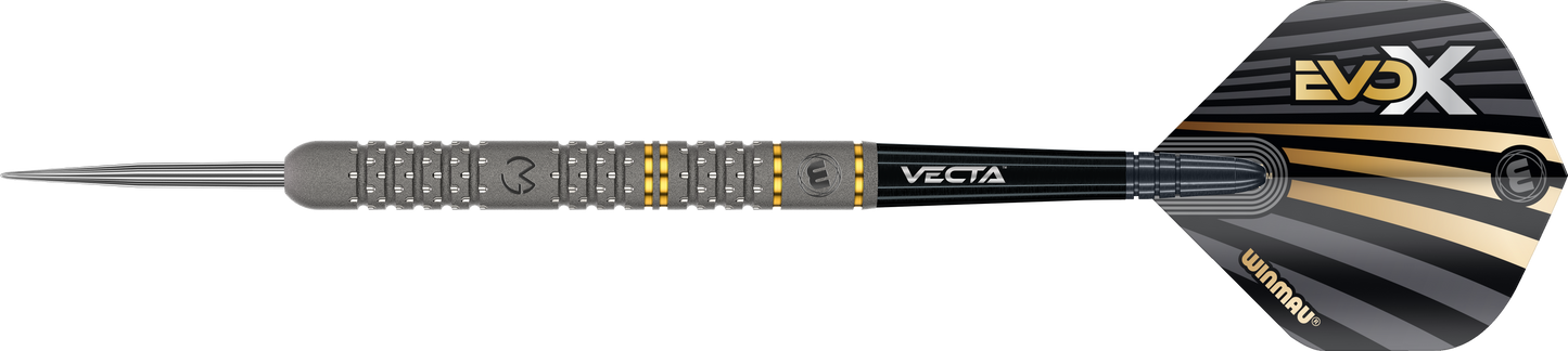 Winmau Michael Van Gerwen MVG Evo X 90% Tungsten Steel Tip Dart Set image 4
