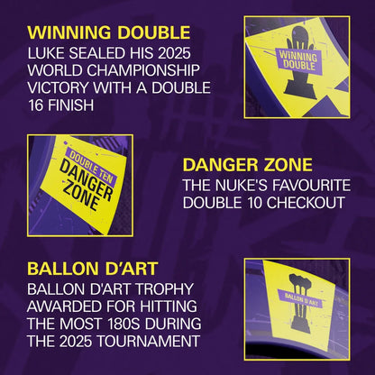 Target Luke 'The Nuke Littler World Champion Surround & TOR Dartboard Bundle image 4