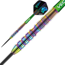 Winmau Simon Whitlock World Cup SE Rainbow 90% Tungsten Steel Tip Dart Set image 1
