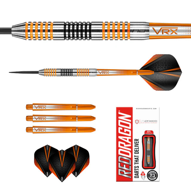 Red Dragon Amberjack 4 90% Tungsten Steel Tip Dart Set