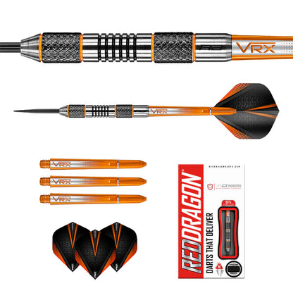 Red Dragon Amberjack 5 90% Tungsten Steel Tip Dart Set