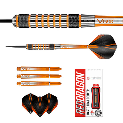 Red Dragon Amberjack 7 90% Tungsten Steel Tip Dart Set