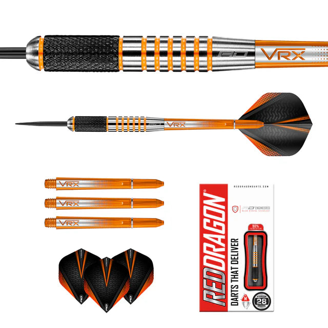 Red Dragon Amberjack 9 90% Tungsten Steel Tip Dart Set