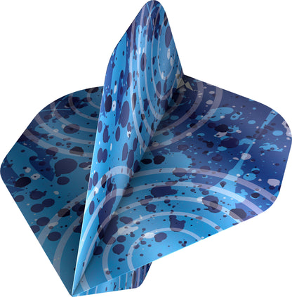 Mission Archie Self Blue & Silver 90% Tungsten Steel Tip Dart Set