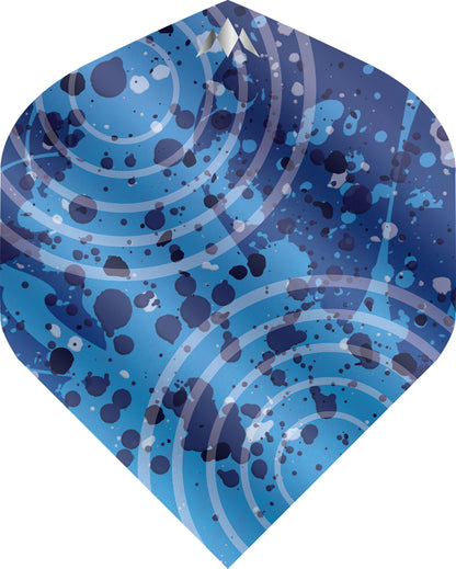 Mission Archie Self Blue & Silver 90% Tungsten Steel Tip Dart Set