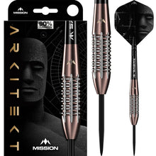 Mission Arkitekt Bronze Silica PVD 90% Tungsten Steel Tip Dart Set