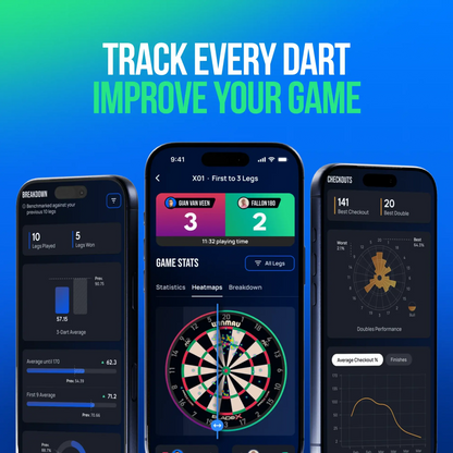 Winmau Autodarts Lens Device Stand + 12 Month Membership Bundle