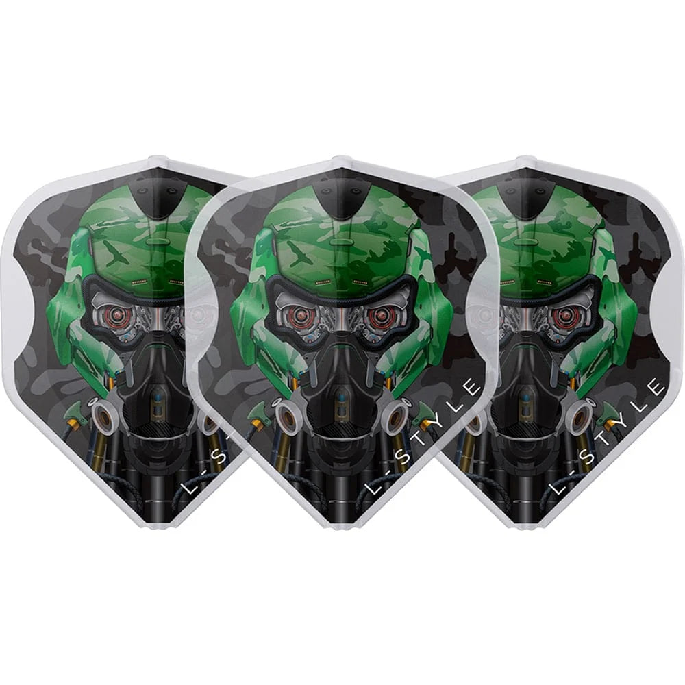 L-Style L1EZ Berry Van Peer V4 Clear White Flights