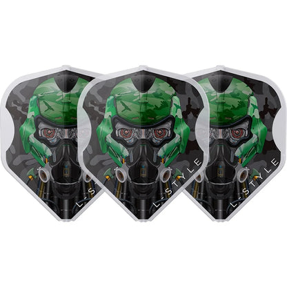 L-Style L1EZ Berry Van Peer V4 Clear White Flights