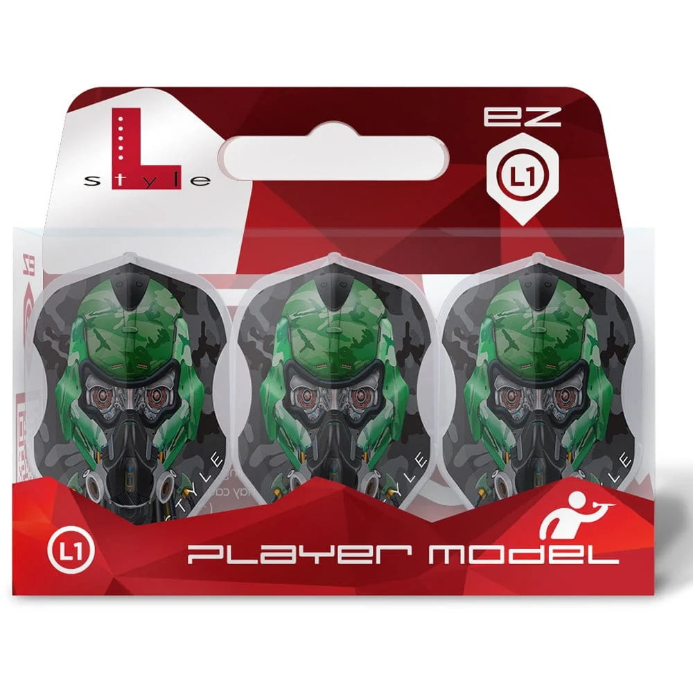 L-Style L1EZ Berry Van Peer V4 Clear White Flights