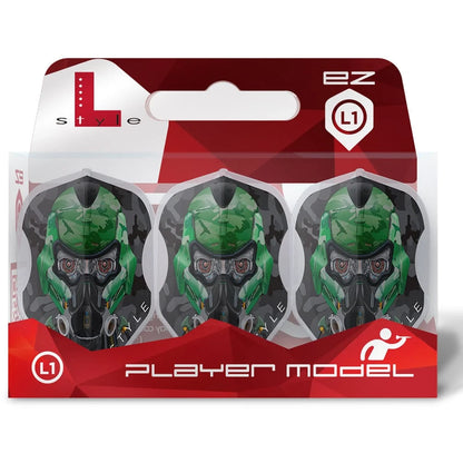 L-Style L1EZ Berry Van Peer V4 Clear White Flights