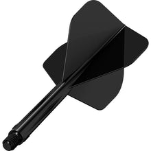 Mission Force 90 Black No2 Moulded Flight & Shaft System