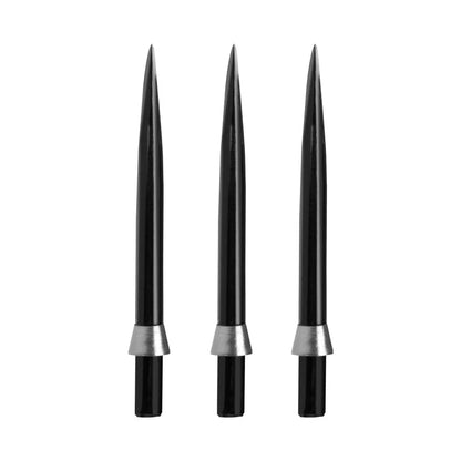 Red Dragon Black Standard With Silver Trident Dart Points (32mm)