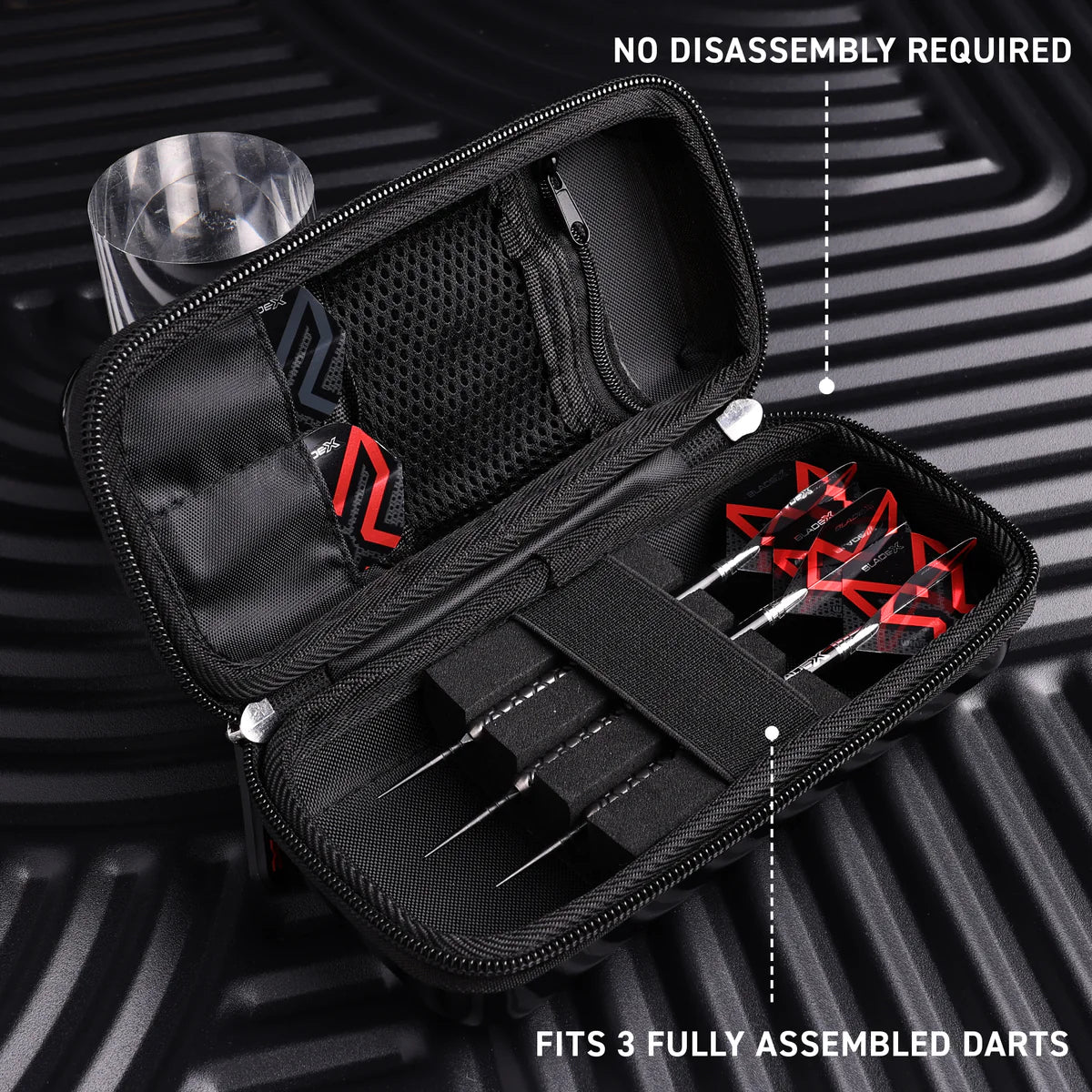Winmau Blade X Armor G1 Black Dart Case