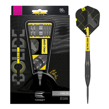 Target Bolide Void 05 90% Tungsten Swiss Point Steel Tip Dart Set