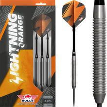 Bull's Lightning Orange 80% Tungsten Steel Tip Dart Set