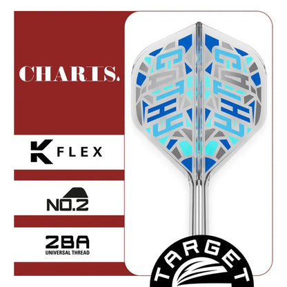 Target Japan K-Flex Cathy Leung Charis Blue No2 Dart Flights