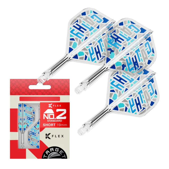 Target Japan K-Flex Cathy Leung Charis Blue No2 Dart Flights