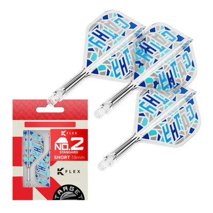 Target Japan K-Flex Cathy Leung Charis Blue No2 Dart Flights