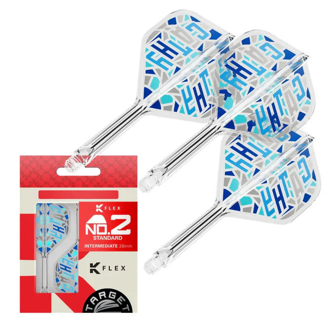 Target Japan K-Flex Cathy Leung Charis Blue No2 Dart Flights