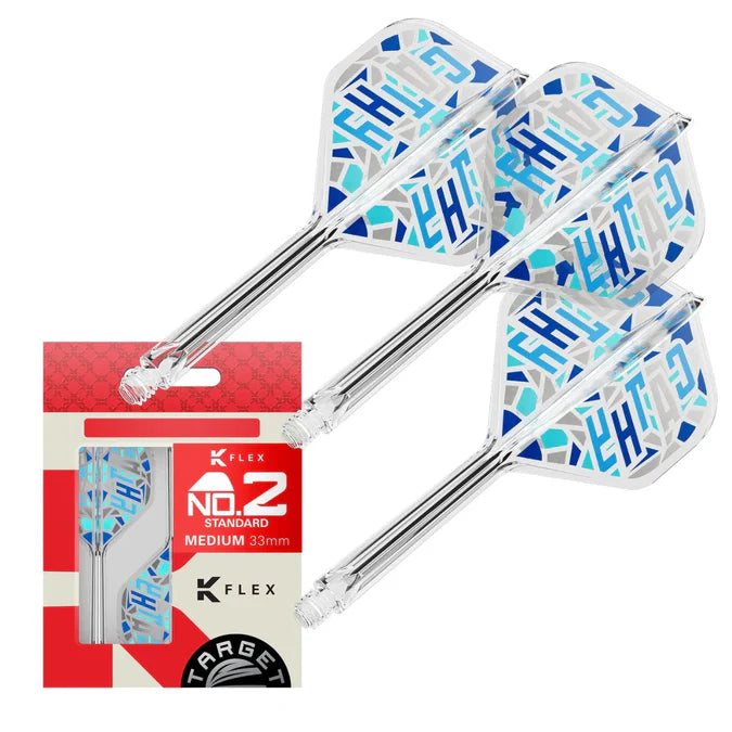 Target Japan K-Flex Cathy Leung Charis Blue No2 Dart Flights