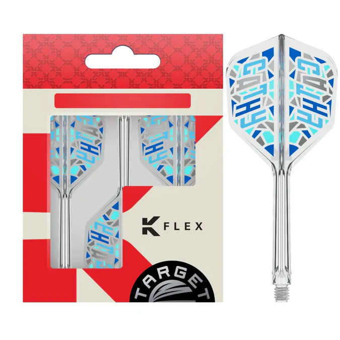 Target Japan K-Flex Cathy Leung Charis Blue No6 Dart Flights