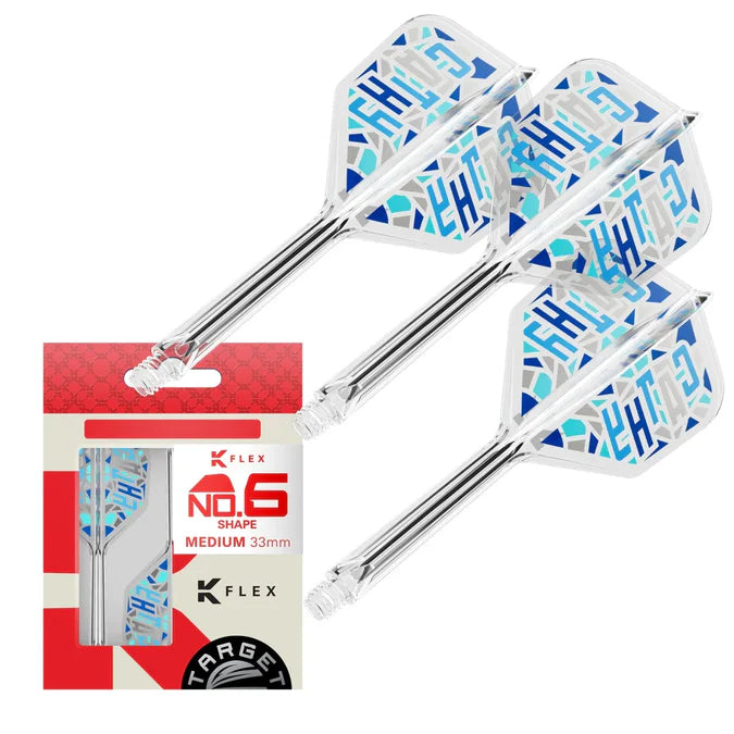 Target Japan K-Flex Cathy Leung Charis Blue No6 Dart Flights