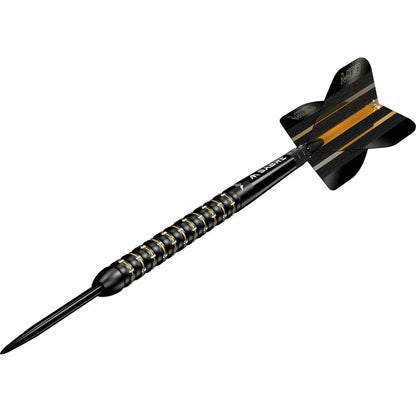 Mission Mike De Decker Black & Gold PVD 95% Tungsten Steel Tip Dart Set