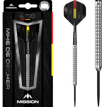 Mission Mike De Decker Silver 95% Tungsten Steel Tip Dart Set