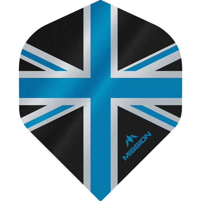 Mission Alliance-X Union Jack 100 micron No2 Dart Flights
