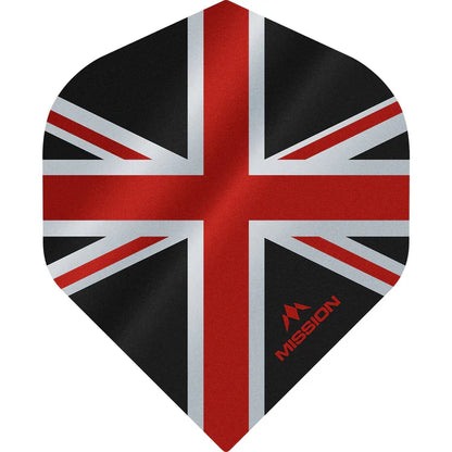 Mission Alliance-X Union Jack 100 micron No2 Dart Flights