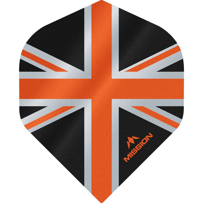 Mission Alliance-X Union Jack 100 micron No2 Dart Flights