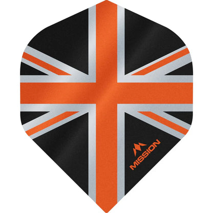 Mission Alliance-X Union Jack 100 micron No2 Dart Flights