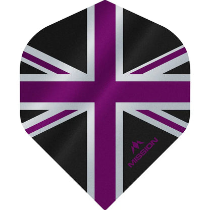 Mission Alliance-X Union Jack 100 micron No2 Dart Flights