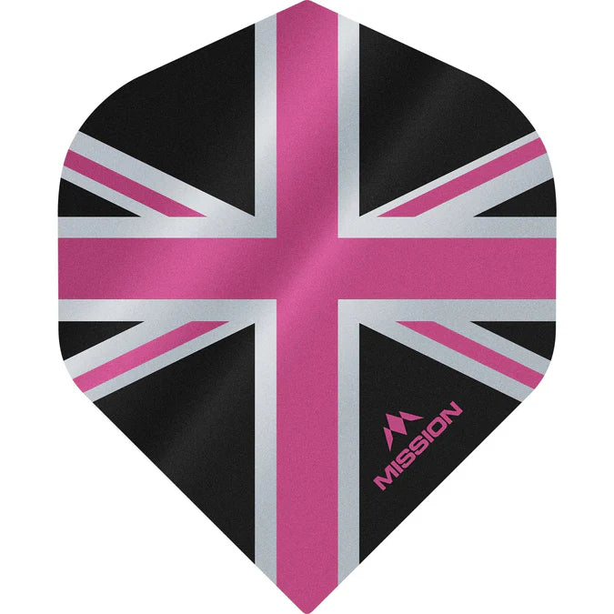 Mission Alliance-X Union Jack 100 micron No2 Dart Flights