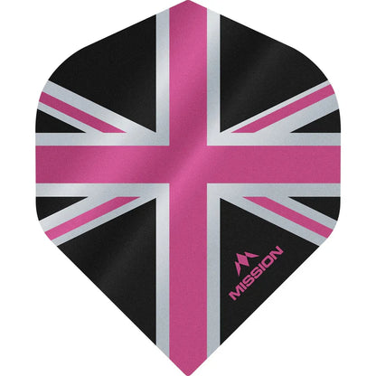 Mission Alliance-X Union Jack 100 micron No2 Dart Flights