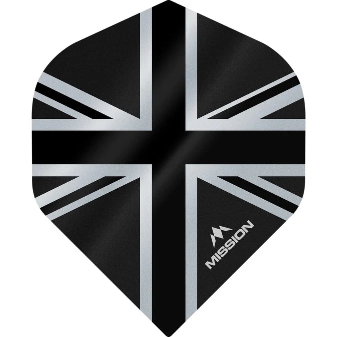 Mission Alliance-X Union Jack 100 micron No2 Dart Flights