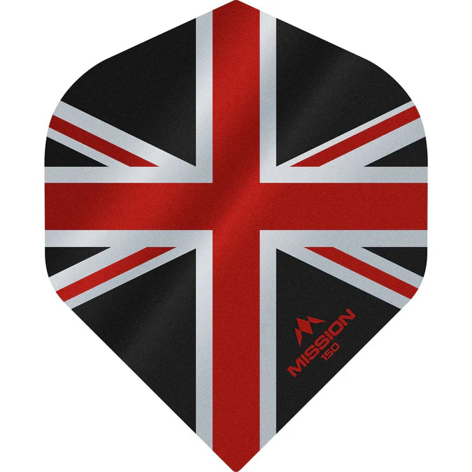 Mission Alliance Union Jack 150 micron No2 Dart Flights
