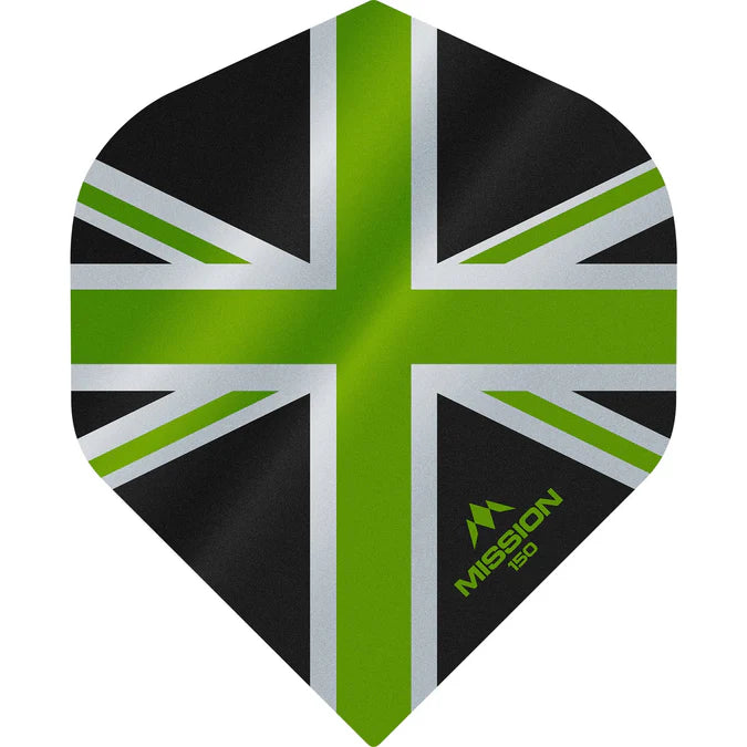 Mission Alliance Union Jack 150 micron No2 Dart Flights