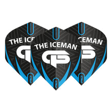 Red Dragon Gerwyn Price 100 micron Hardcore Black, White & Grey Logo Dart Flights